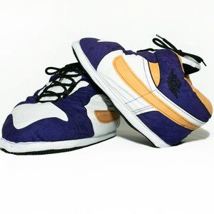 KrazeKickz Sneaker Slippers for Adults - Lakers